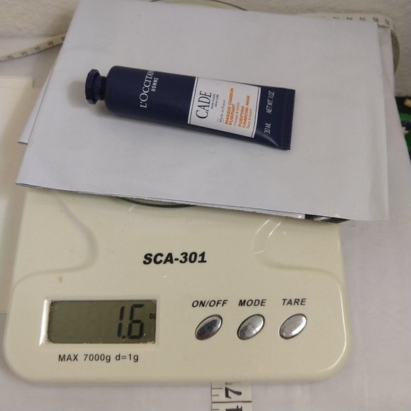 L'Occitane CADE Men's PURIFYING CHARCOAL MASK 1 oz/ 30 ml New - Picture 5 of 5